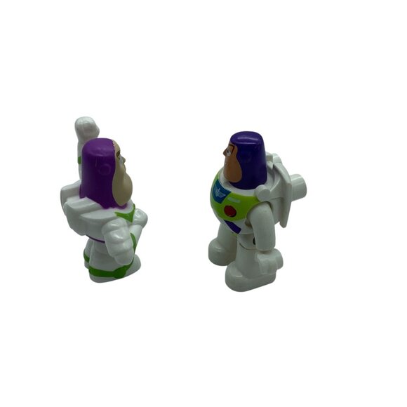 Disney Buzz Lightyear Mini Figures Set Of 2 Toy Story Cake Topper LEGO Duplo - Picture 5 of 8